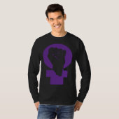 Feminist Feminism Equality Empowered Social Symbol T-shirt (Voorkant volledig)