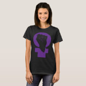 Feminist Feminism Equality Empowered Social Symbol T-shirt (Voorkant volledig)
