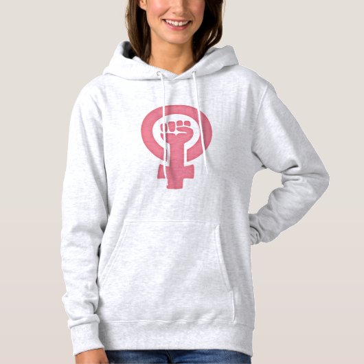 Feminist Fist Hoodie (Voorkant)