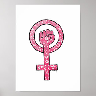 Feminist Fist Poster