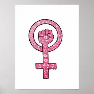 Feminist Fist Poster