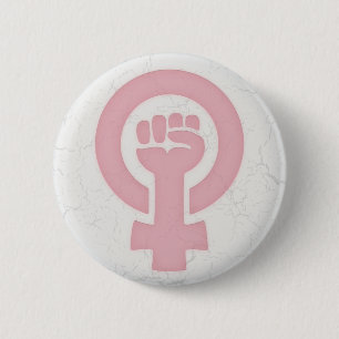 Feminist Fist Ronde Button 5,7 Cm