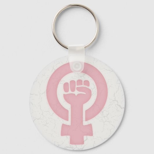 Feminist Fist Sleutelhanger (Voorkant)