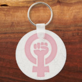 Feminist Fist Sleutelhanger (Voorkant)