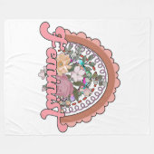 Feminist Fleece Blanket Deken (Voorkant (Horizontaal))