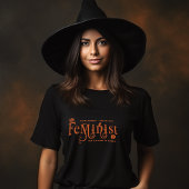Feminist Gothic Halloween Meisje Power Zelf Liefde T-shirt
