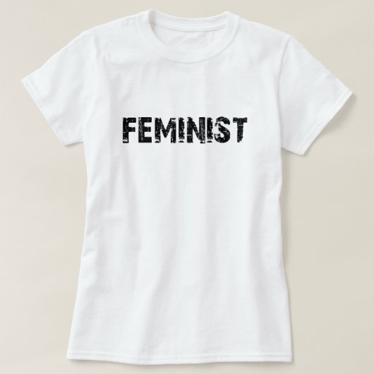 Feminist Grunge T-shirt (Design voorkant)