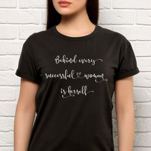 Feminist Handgeschreven Manuscript Succesvolle Vom T-shirt