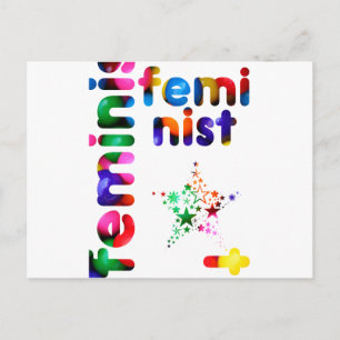 Feminist Jellybean Briefkaart