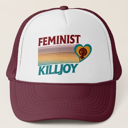 Feminist KILLJOY Trucker Pet (Voorkant)