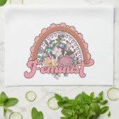 Feminist Kitchen Towel Theedoek (Gevouwen)