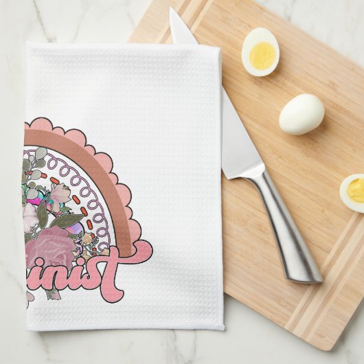Feminist Kitchen Towel Theedoek (Quarter Fold)