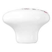 Feminist Knob Keramische Knop (Zijkant)