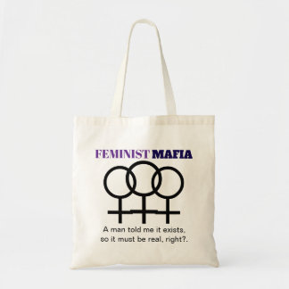 Feminist Mafia Anti-Sexism Female Symbol Tote Bag