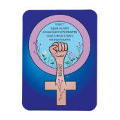 Feminist Magnet Magneet (Verticaal)