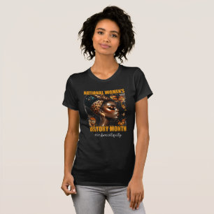 Feminist Nationale Vrouwengeschiedenis Maand 2024 T-shirt