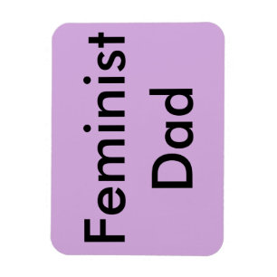 Feminist Papa Car Magnet Magneet