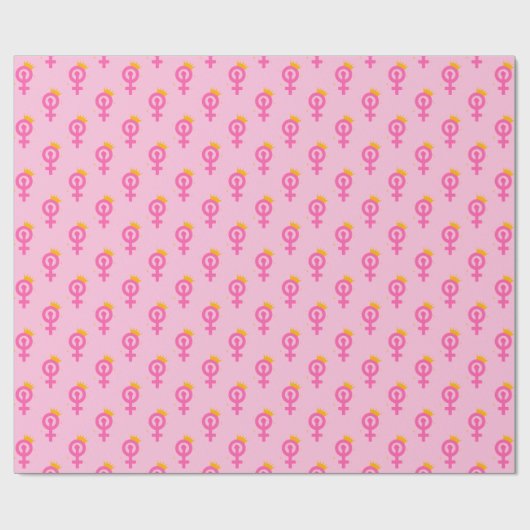 Feminist Pink Cadeaupapier (Vlak)