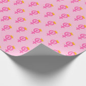 Feminist Pink Cadeaupapier (Hoek)