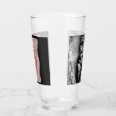 Feminist Pop Art Glas (Rechts)