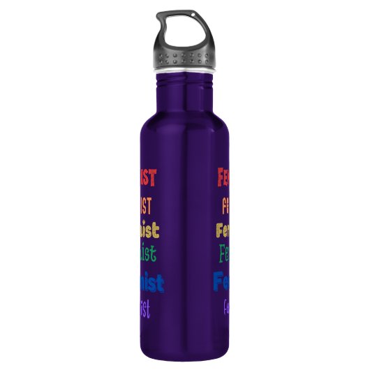 feminist pride waterfles waterfles (Achterkant)