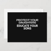 Feminist Pro Choice Aboringrechten Briefkaart (Voorkant / Achterkant)