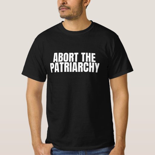 Feminist Pro Choice - Aboringrechten T-shirt (Voorkant)