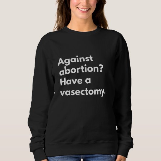 Feminist Pro Choice - Aboringrechten Trui (Voorkant)