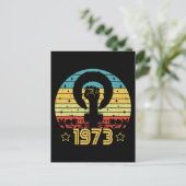 Feminist Roe V Wade Rights 1973 Briefkaart (Staand voorkant)