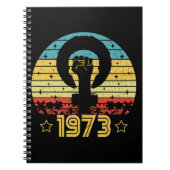 Feminist Roe V Wade Rights 1973 Drawstring Bag Notitieboek (Voorkant)