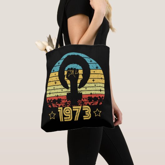 Feminist Roe V Wade Rights 1973 Tote Bag (Dichtbij)