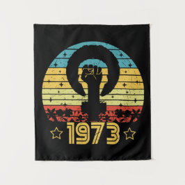 Feminist Roe V Wade Rights 1973 Wandkleed