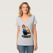 FEMINIST, Rosie de Riveter T-shirts (Voorkant volledig)