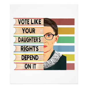 feminist Ruth Bader Ginsburg RBG citeert meisje me Foto Afdruk