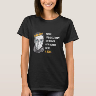 feminist Ruth Bader Ginsburg RBG citeert meisje me T-shirt