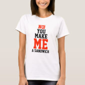Feminist Sandwich T-shirt (Voorkant)