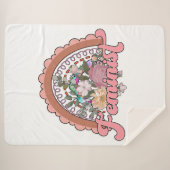 Feminist Sherpa Blanket Deken (Voorkant (horizontaal))