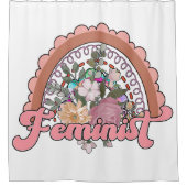 Feminist Shower Curtain Douchegordijn (Voorkant)