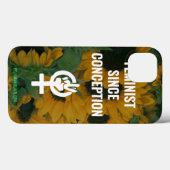 Feminist sinds conceptie telefonische kwestie Case-Mate iPhone case (Achterkant (horizontaal))