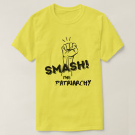 feminist - Smash the Patriarchy - T-shirt