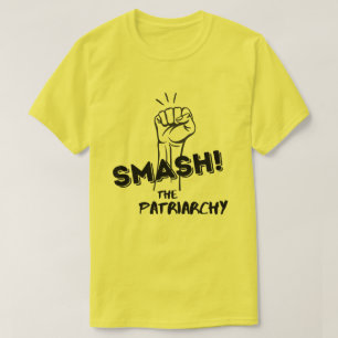 feminist - Smash the Patriarchy - T-shirt