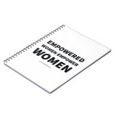 Feminist Spiral notebook Notitieboek (Linkerzijde)