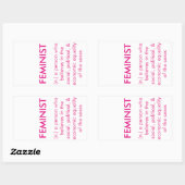 Feminist Sticker (Vel)