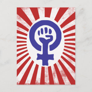 Feminist Symbol Briefkaart