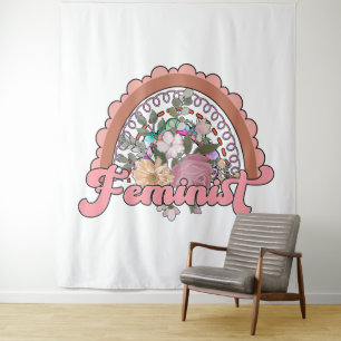 Feminist Tapestry Wandkleed