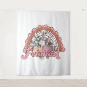 Feminist Tapestry Wandkleed (Voorkant)