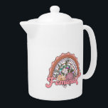 Feminist Teapot Theepot<br><div class="desc">Show je minachting voor vrouwenhaat en seksisme met dit gedurfde ontwerp.</div>