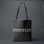 FEMINIST TOTE BAG<br><div class="desc">Mensen zullen je zeker onzin geven over deze tas.</div>