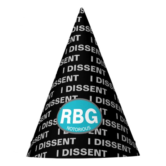 Feminist van het Hooggerechtshof van Ruth Bader Gi Feesthoedjes (Voorkant)