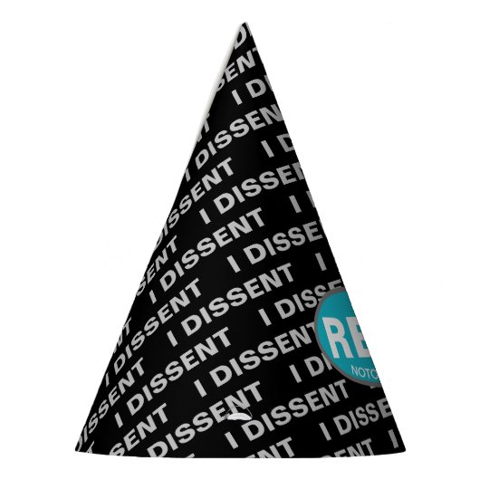 Feminist van het Hooggerechtshof van Ruth Bader Gi Feesthoedjes (Links)